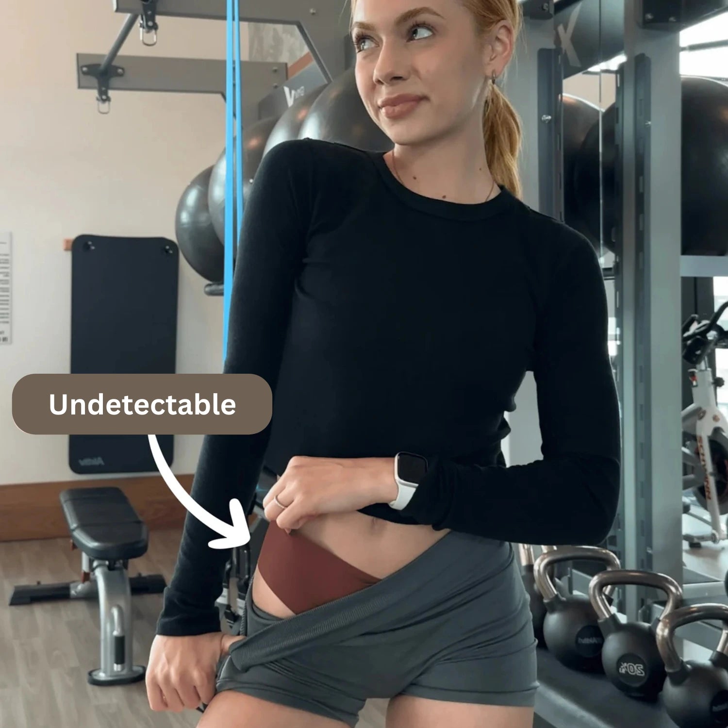 THE INVISIBLE THONG
