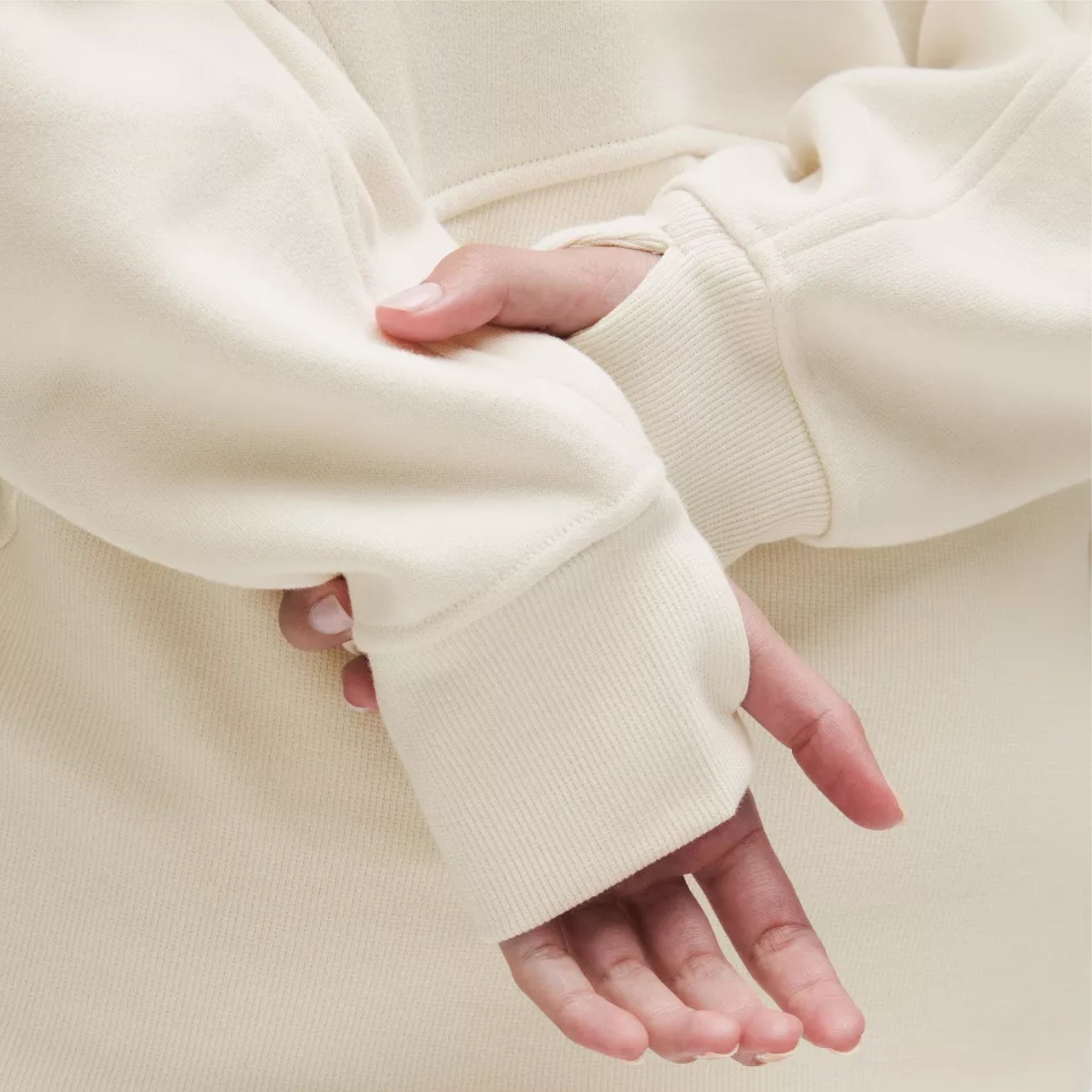 THE CLOUD-FLEECE OVERSIZED HALF-ZIP