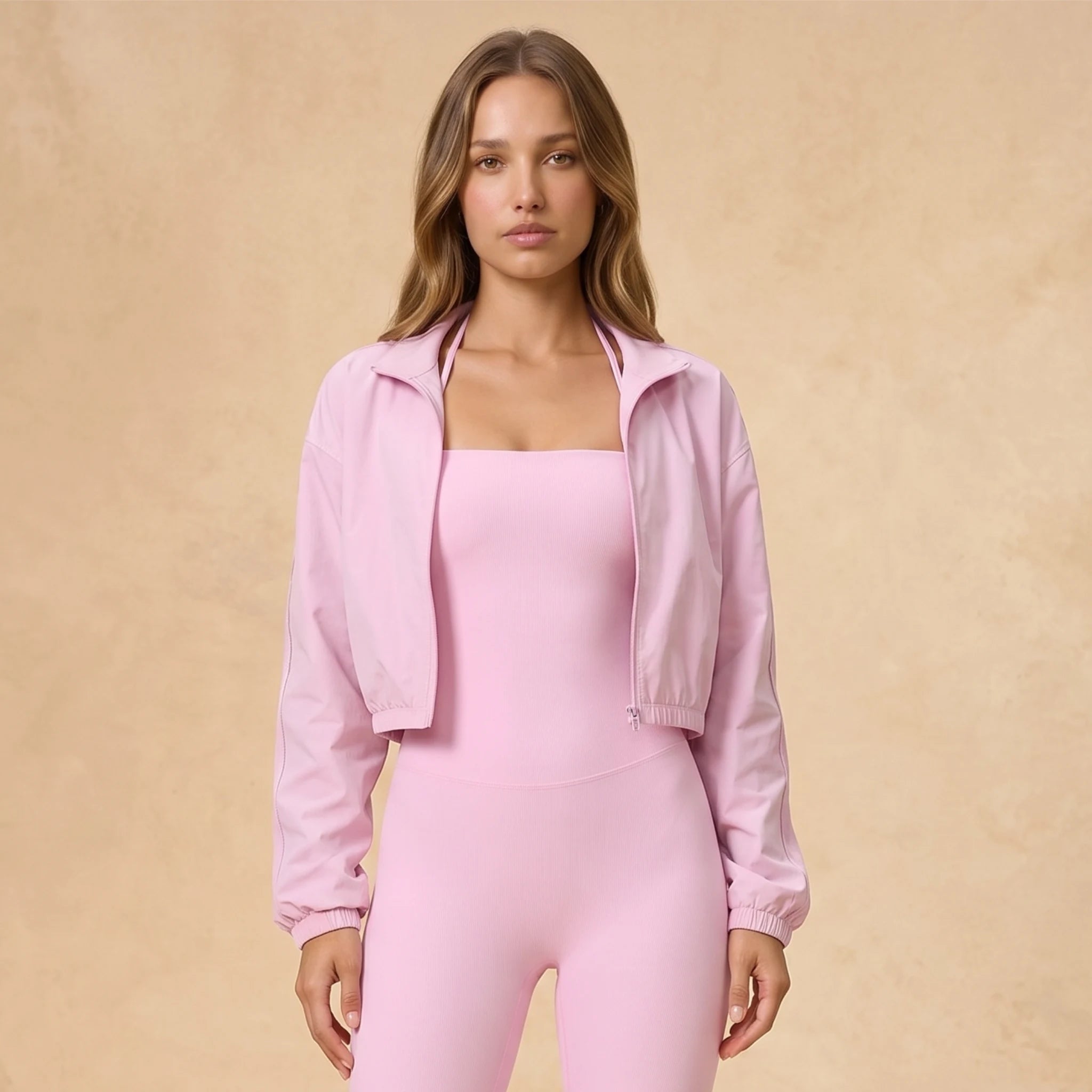 THE ESSENTIAL CROP WINDBREAKER