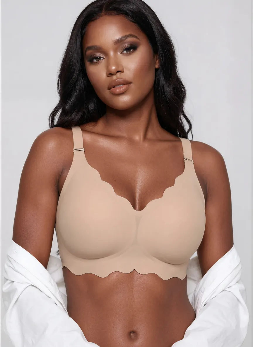 Non-wired Lifting Scalloped JellyFit® Bra