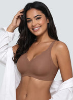 Soutien-gorge en gelée festonnée sans coutures