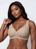 Non-wired Lifting Leopard JellyFit® Bra