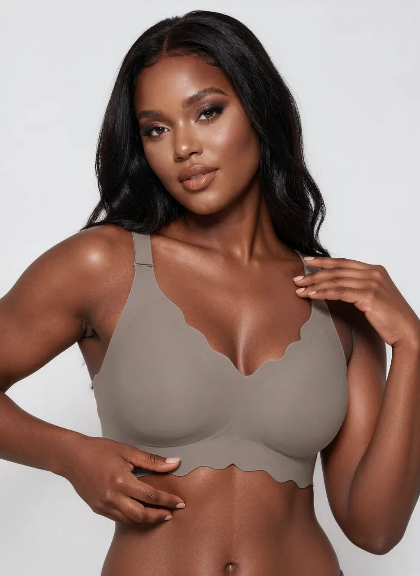 Non-wired Lifting Scalloped JellyFit® Bra