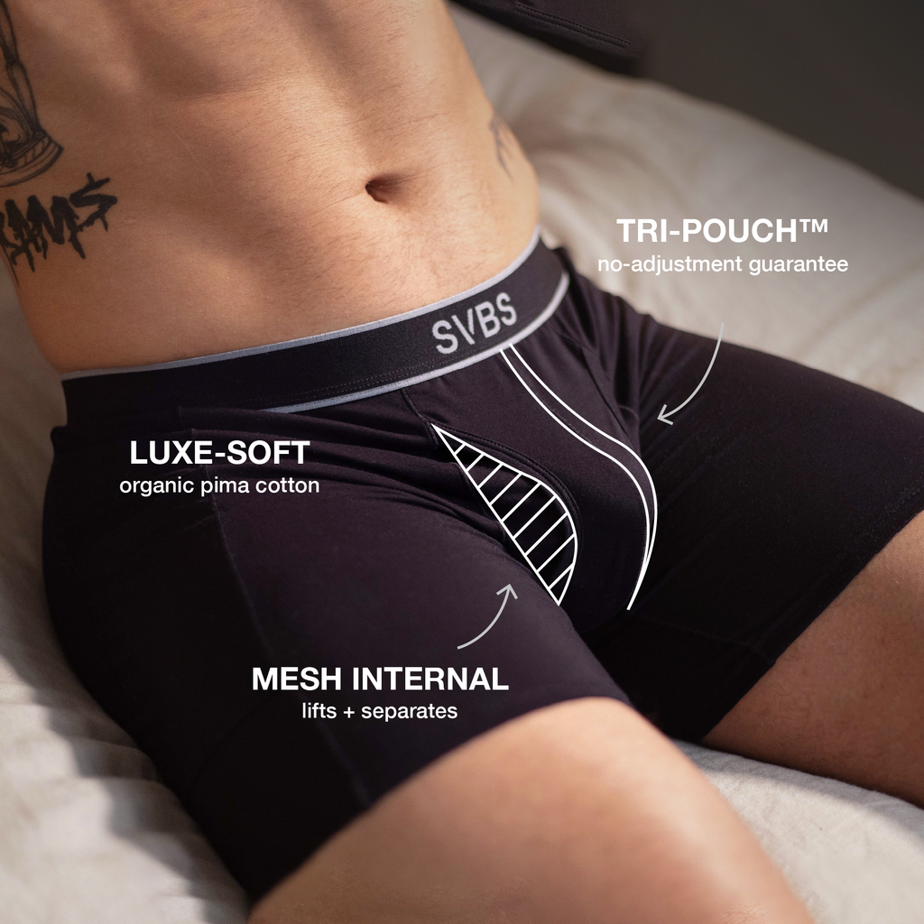 SVBPIMA TRI-POUCH™ BOXERS - PIMA BAUMWOLLE