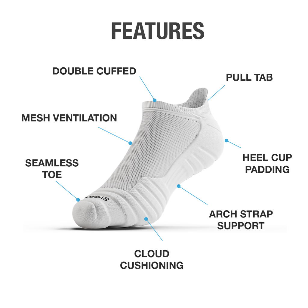 Chaussettes basses de sport matelassées CloudFusion™