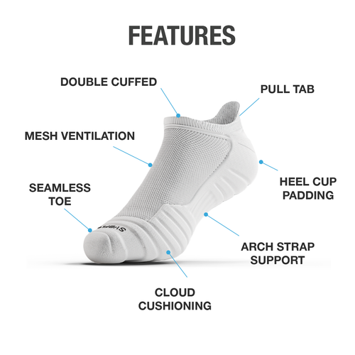 CloudFusion™ Athletic Cushioned Low Socks