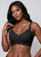 Non-wired Lifting Scalloped JellyFit® Bra