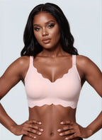 Non-wired Lifting Scalloped JellyFit® Bra