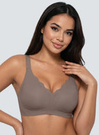 Soutien-gorge en gelée festonnée sans coutures