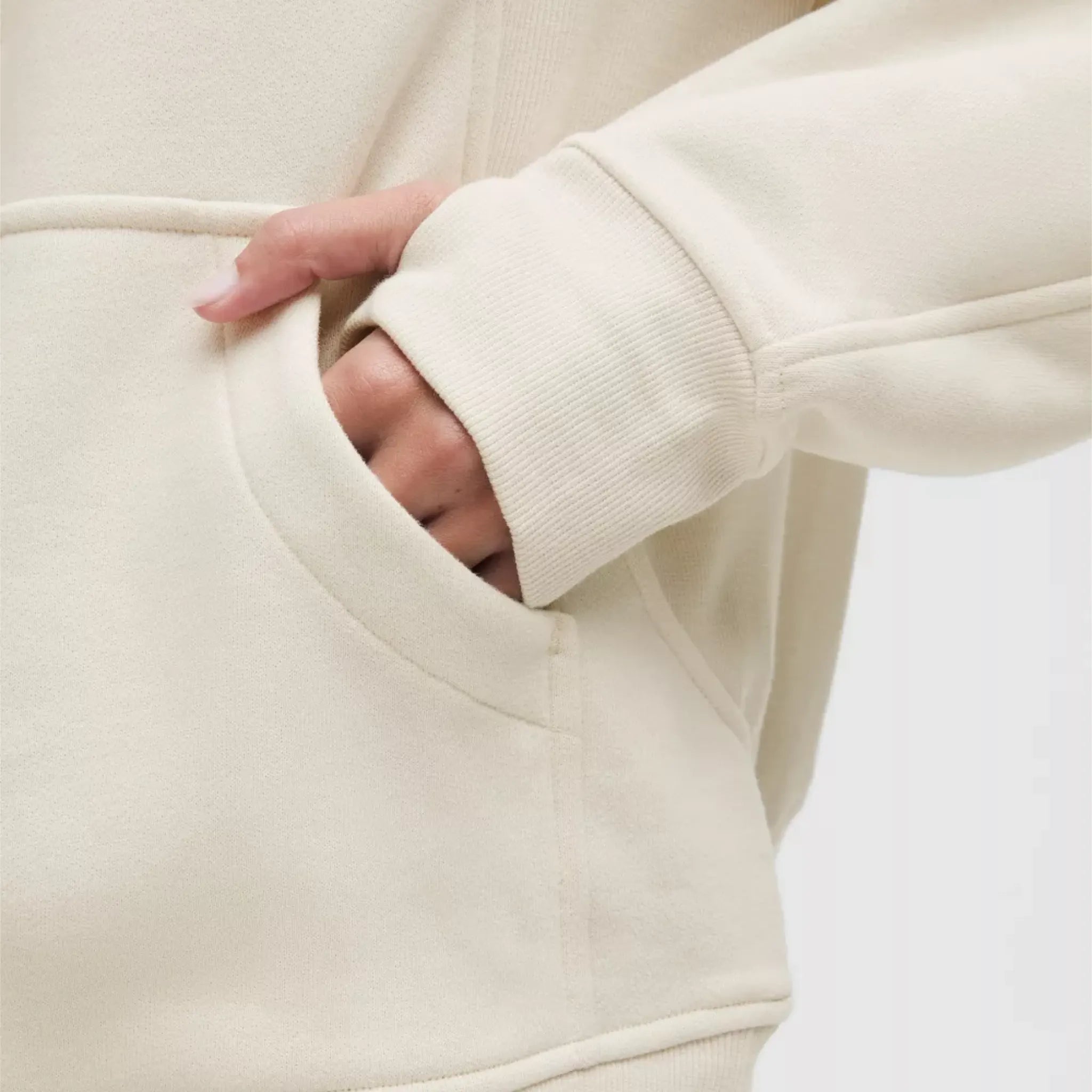 THE CLOUD-FLEECE OVERSIZED HALF-ZIP