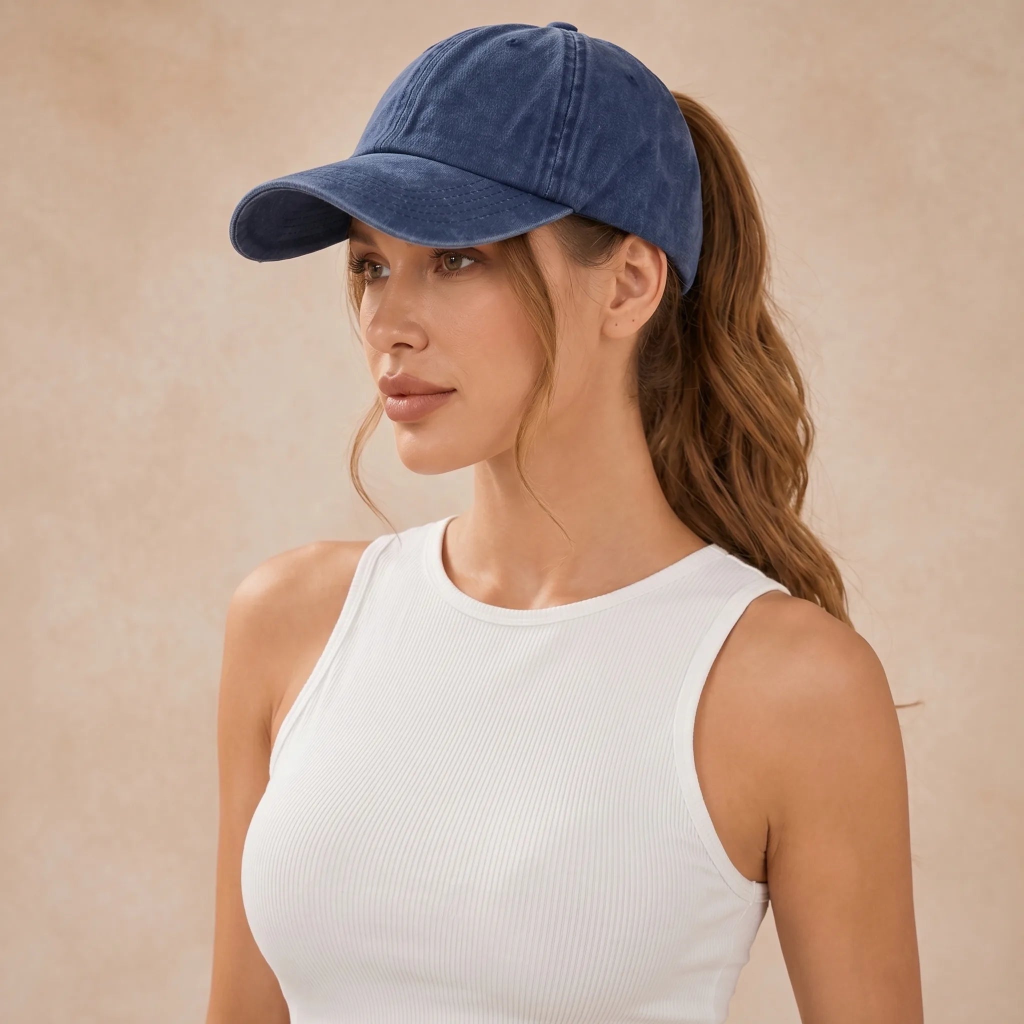 THE HIGH-TIE OPEN CAP