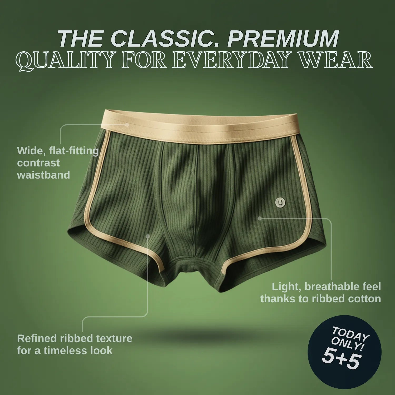 RIBBED Premium Trunks